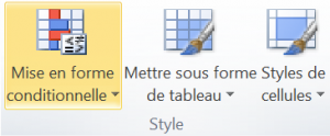 Mise en forme conditionnelle excel formation avancée