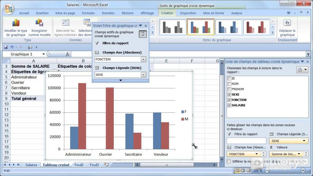 Formation Excel avancée