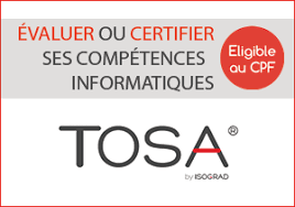Formation certifiante TOSA eligible cpf