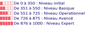 niveau tosa et score de votre test TOSA